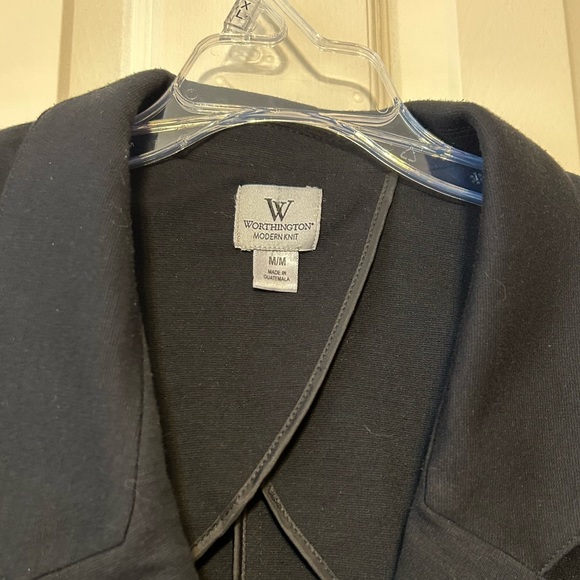 W WORTHINGTON women black blazer - Picture 2 of 6